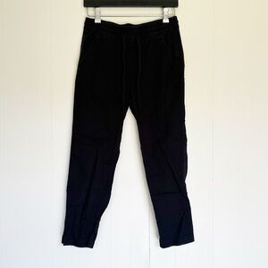 GAP Easy Pant Cotton Blend Drawstring Lightweight Black XS